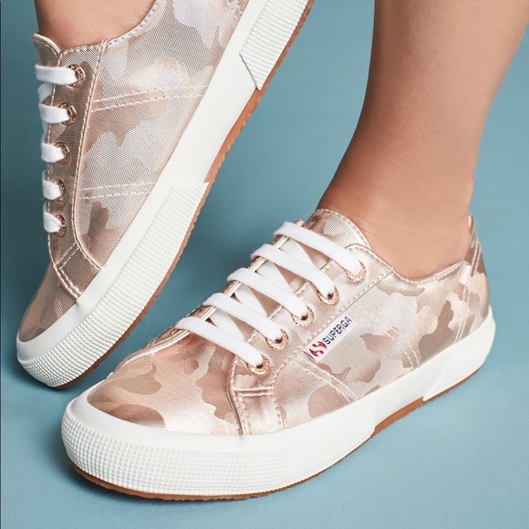 rose gold superga